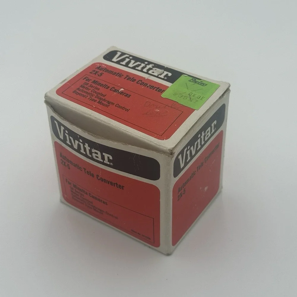 Vivitar Automatic Tele Converter MC 2X-5 Lens for Minolta SR Series Camera